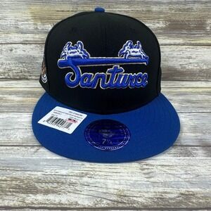 Santurce Crabbers Cangrejeros Ebbets Fitted Hat Roberto Clemente Patch 7 1/4